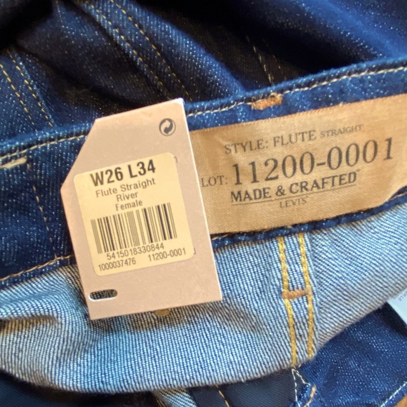 Levi's Made & Crafted “Flute” Straight Leg Jeans - Picture 6 of 9